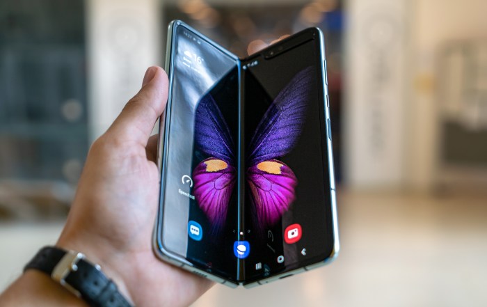 Galaxy foldable phone